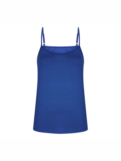 2025 Cross-border Europe And America Amazon New Summer Women's Milk Silk V-neck Adjustable Thin Shoulder Strap Vest Women