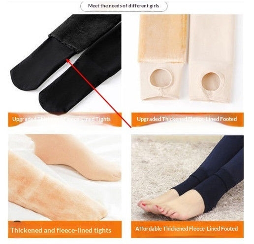 Womens Leggings Sheer Stockings In Skin Tone