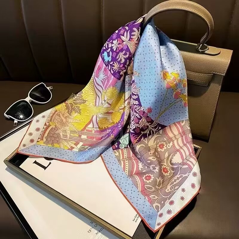High-end Headscarf Versatile Neck Scarf Hairband Accessory