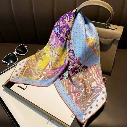 High-end Headscarf Versatile Neck Scarf Hairband Accessory