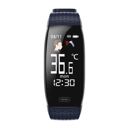 Smart Bracelet Real-time Body Temperature and Heart Rate
