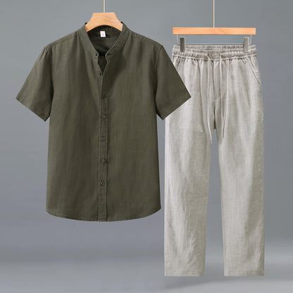 Tencel Linen Casual Mens Suit