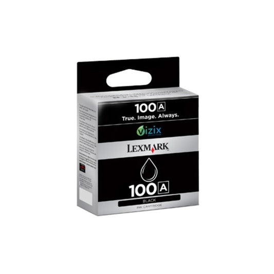 New, Pre-Owned - Lexmark 100A Standard-Yield Black Inkjet Cartridge, 14N0918