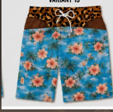 Loose-fitting Beach Pants Casual Vacation Shorts