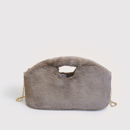 Clutch Handbag With A Chain Can Be Worn Crossbody