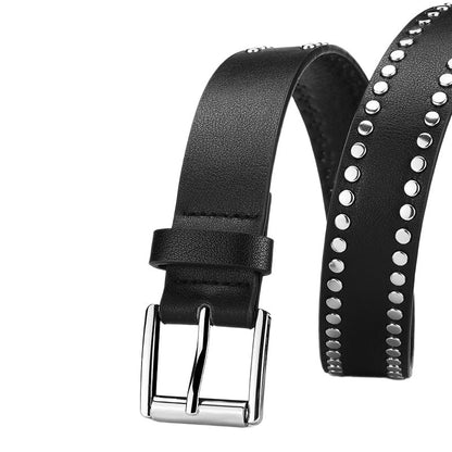 Womens Versatile Casual Denim Belt