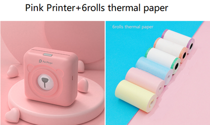 Mini Bluetooth Wireless Thermal Label Printer