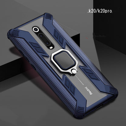 Shockproof Armor Phone Case with Ring Holder – Heavy Duty Protective Cover