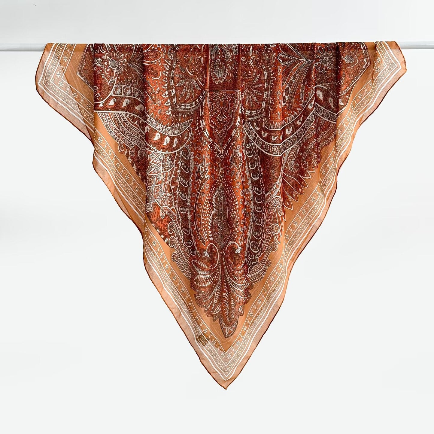 Womens Versatile Floral-print Summer Sun-protective Shawl