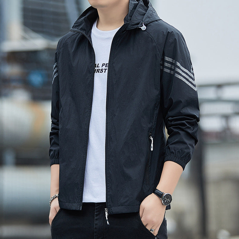 Mens Versatile Lightweight Quick-drying Jacket