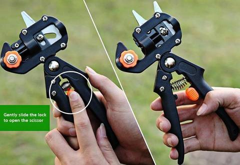 Professional Garden Grafting Tool Kit – Pruning Shears with Grafting Tape & Accessories