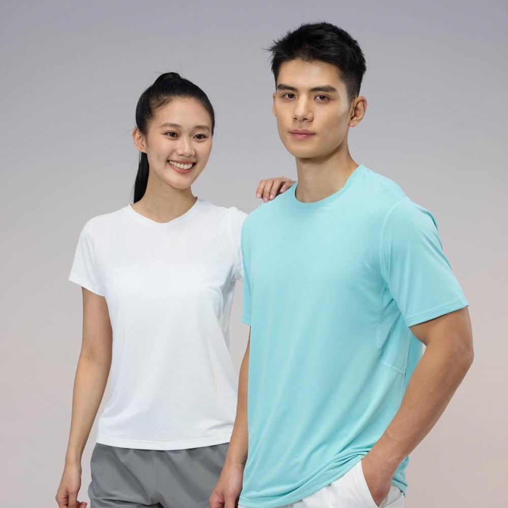 Quick-drying Crewneck T-shirt Summer Short-sleeve Work Uniform