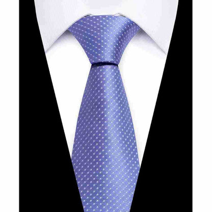 Usiness Striped Hand-stitched Polyester Tie