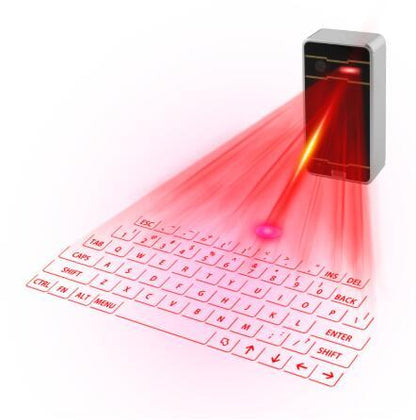 Portable Laser Projection Keyboard – Wireless Virtual Keyboard for Phone, Tablet & Laptop