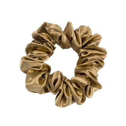 Silk Headdress Flower Scrunchie