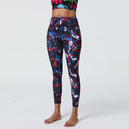 New Womens Printed Yoga Leggings