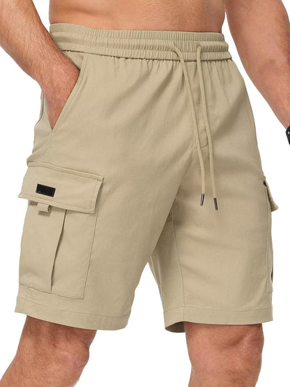 Men's Summer American Style Quick Dry Cargo Pants New Arrival Wide Leg Casual Athletic Shorts
