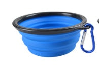 2-in-1 Pet Water Bottle Dispenser with Silicone Bowl