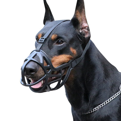 Mask Golden Retriever Bark Stopper Pet Muzzle