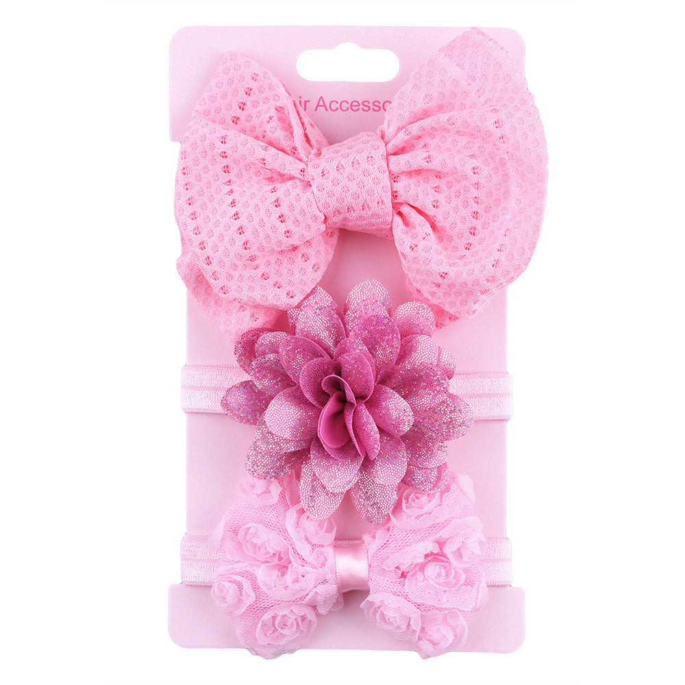 Baby Head Flower Child Bow Headdress