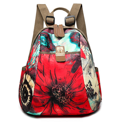 Lightweight Small Backpack Women Oxford Cloth Fashion
