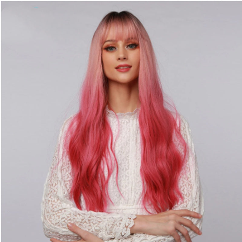 European American Bangs Wig Headgear