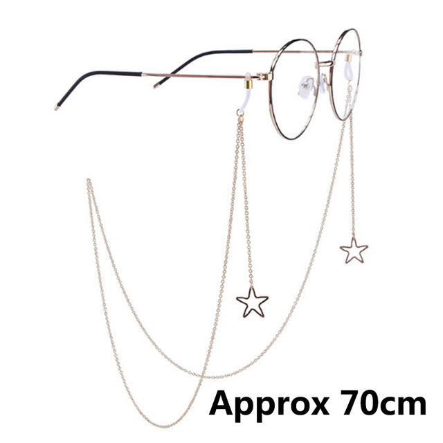 1pcs Eyeglass Strap Reading Glasses Hanging Chain Fashion Sunglasses