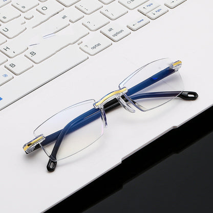 Fashion Reading Glasses With Diamond Cut Edges