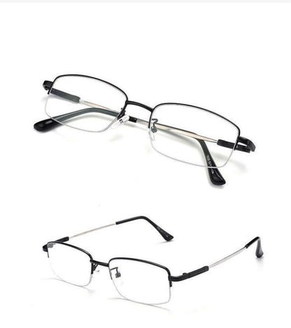 Anti-blue Light Distance And Near Dual-use Reading Glasses Male