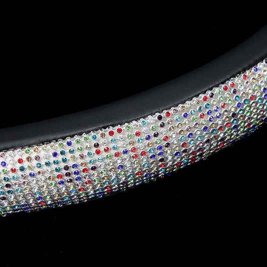 Women’s Summer Rhinestone Steering Wheel Cover
