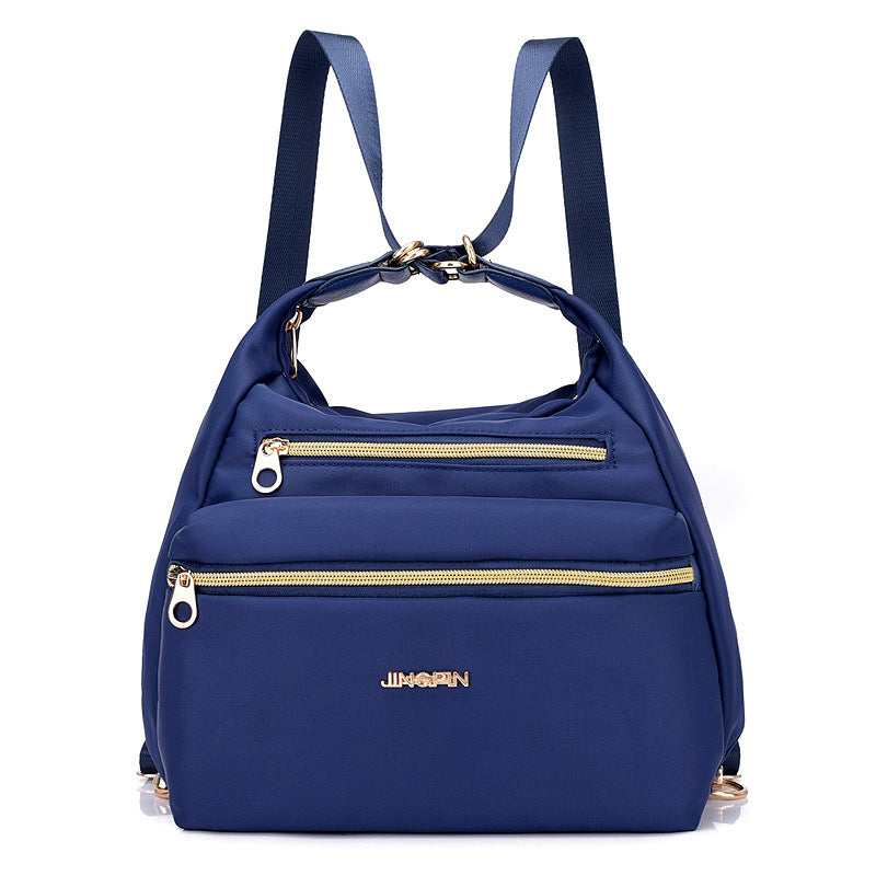 Backpack Women Fashion Bag Waterproof One-Shoulder Ladies Backpack Double Zipper Female Bag