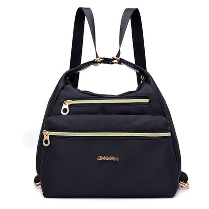 Backpack Women Fashion Bag Waterproof One-Shoulder Ladies Backpack Double Zipper Female Bag