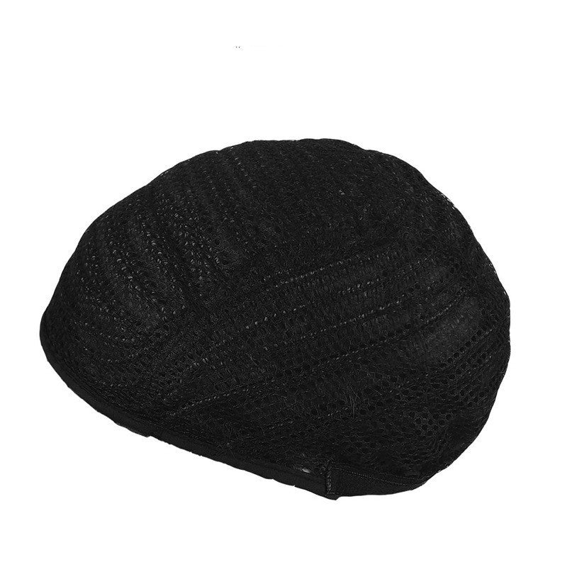 Long Straight Chemical Fiber Headgear Wig