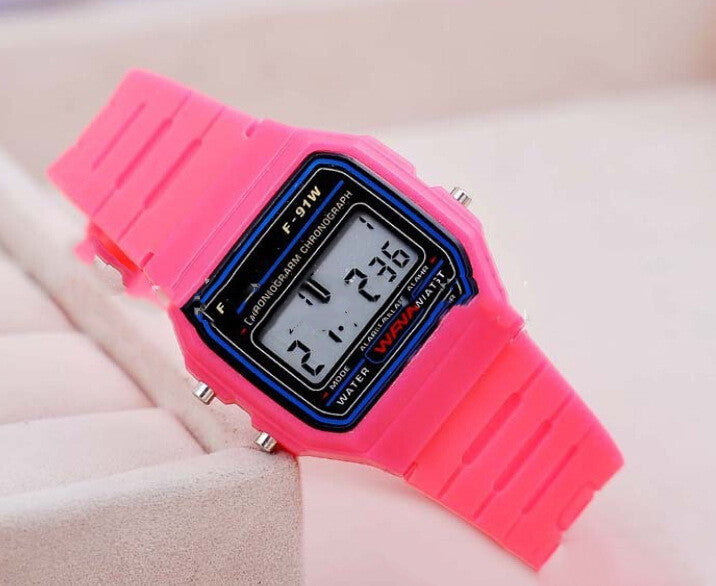 Ultra-Thin LED Electronic Watch
