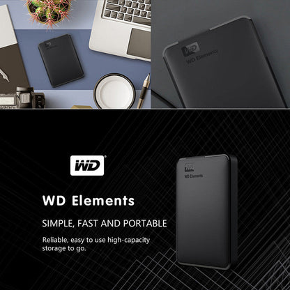 New Elements 1TB Hard Disk Large Capacity U Disk