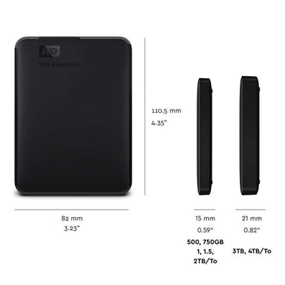 New Elements 1TB Hard Disk Large Capacity U Disk