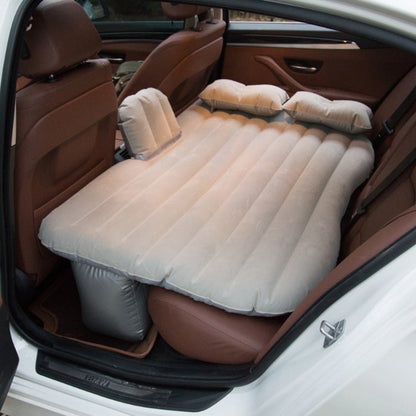 Car Back Seat Air Mattress – Inflatable Travel Bed with Pillow for SUV & Sedan