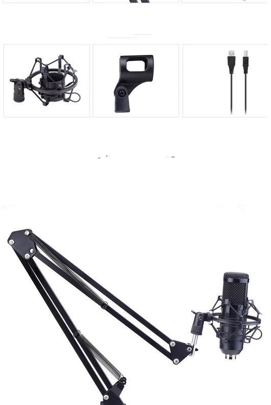 192KHz 24Bit High Sampling Rate Computer USB Microphone BM-800 Condenser Microphone