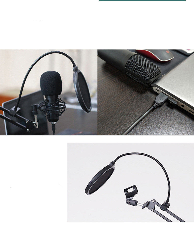 192KHz 24Bit High Sampling Rate Computer USB Microphone BM-800 Condenser Microphone