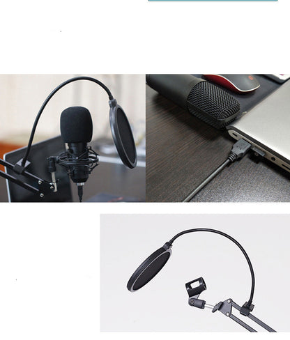 192KHz 24Bit High Sampling Rate Computer USB Microphone BM-800 Condenser Microphone