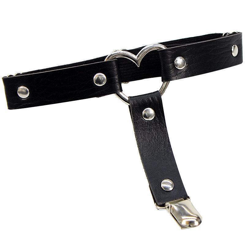 Sexy Elasticity Heart Leg Chain Garter Thigh Ring