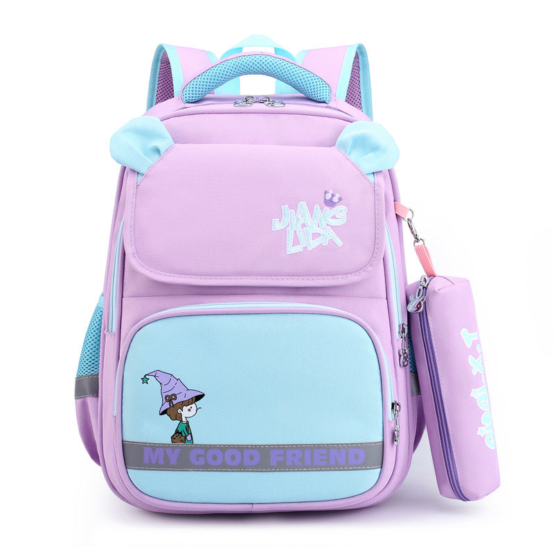 Girls'' Backpack Fashion Cartoon Schoolbag