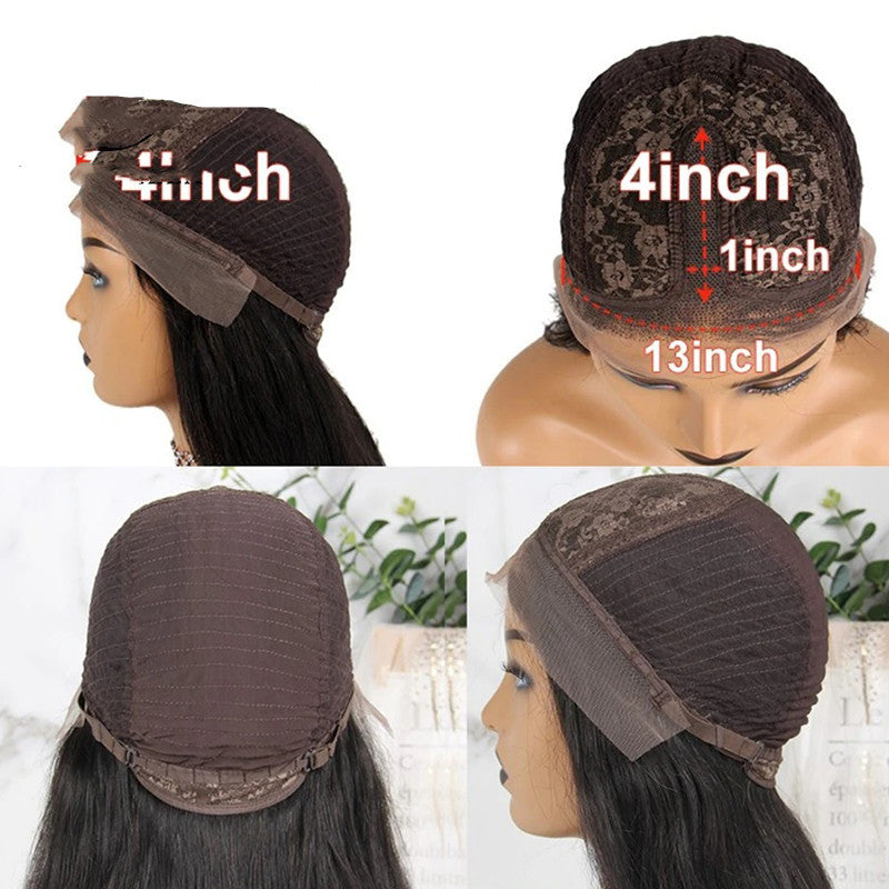 European and American Short Curly Afro Wig