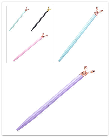 Korean Fashion Rabbit Metal Ballpoint Pen