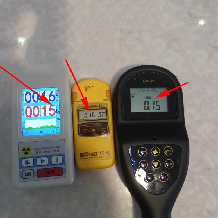 Portable Nuclear Radiation Detector