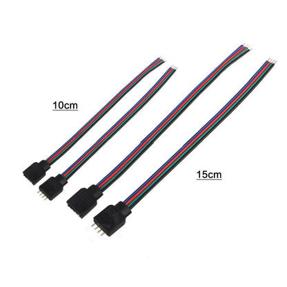 Led Controller Cable Rgb Light BarConnector Led Light With Connector Pin Line 15Cm