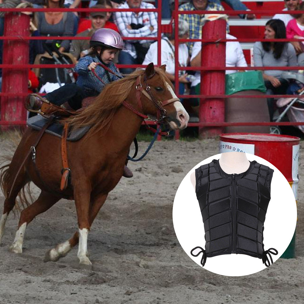 Riding Protective Vest with Seat Belt – Adult & Child