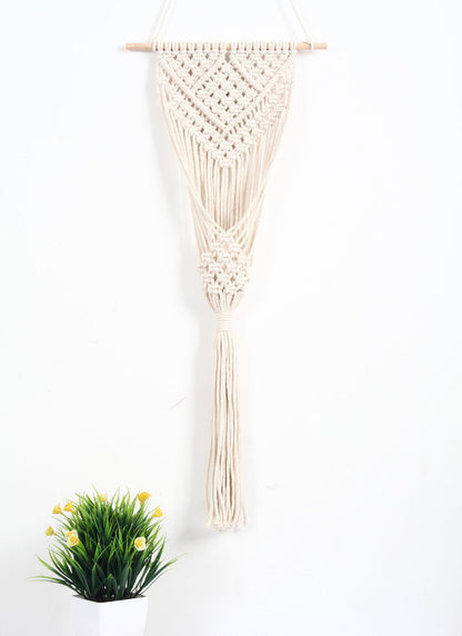 Woven Net Bag, Flower Basket, Wall Decor