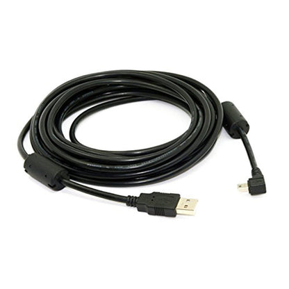 Thick Left Elbow Mini USB Male To USB2.0 Male Data Cable