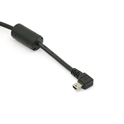 Thick Left Elbow Mini USB Male To USB2.0 Male Data Cable